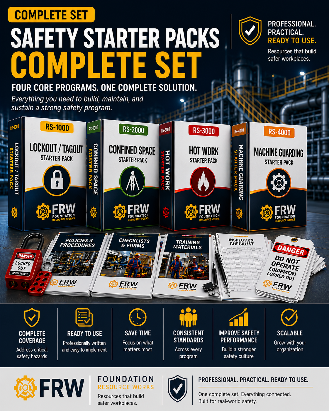 FRW Complete Safety Starter Pack Set